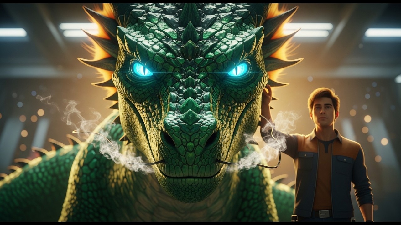 The Baby Dragon With No One — Until One Man Opened His Door | HFY | Dragon Stories