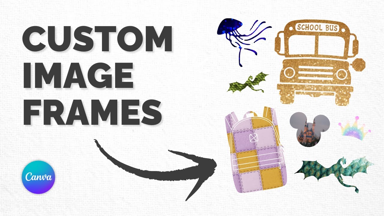 How to Make Custom Photo Frames in Canva (EASY & Free!)