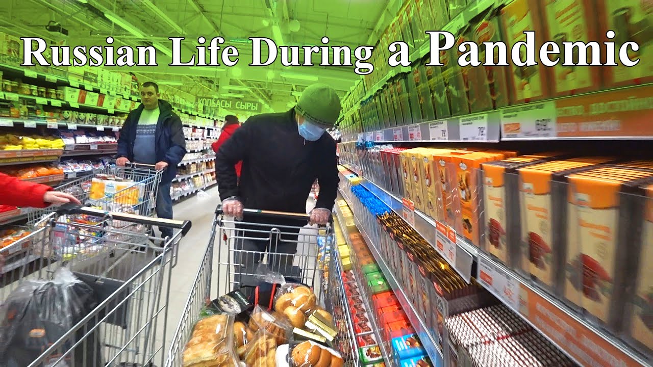 RUSSIAN SHOPS UPDATE: How Much Food Can We Buy with $100 Today? Inside a HUGE SUPERMARKET