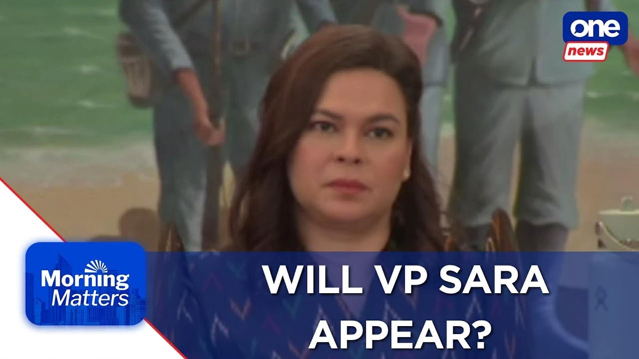 VP Sara's attendance at impeachment hearings still uncertain