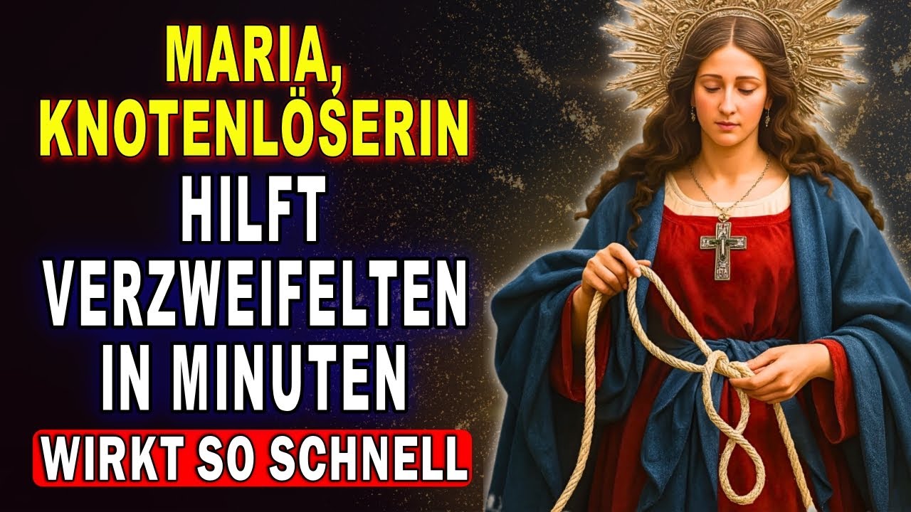 🙌NUR EIN GEBET AN DIE JUNGFRAU 💗 DIE DIE KNOTEN LÖST – DEIN DRINGENDSTES PROBLEM HEUTE