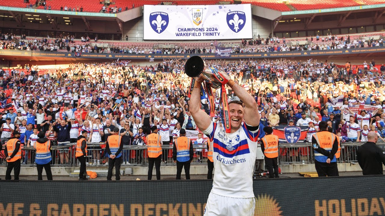 Wembley Celebrations For Trinity | 1895 Cup Win