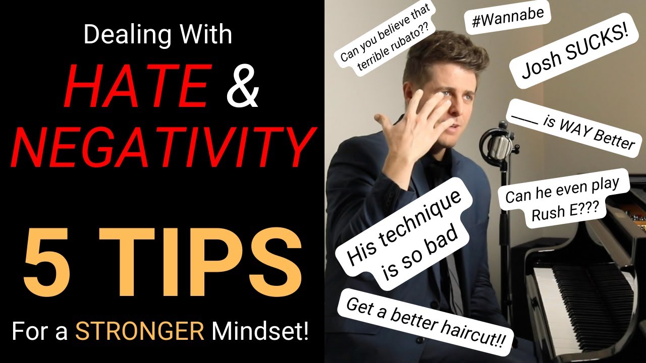 5 Steps For Dealing with HATE & NEGATIVITY & How To Improve Your Mindset!