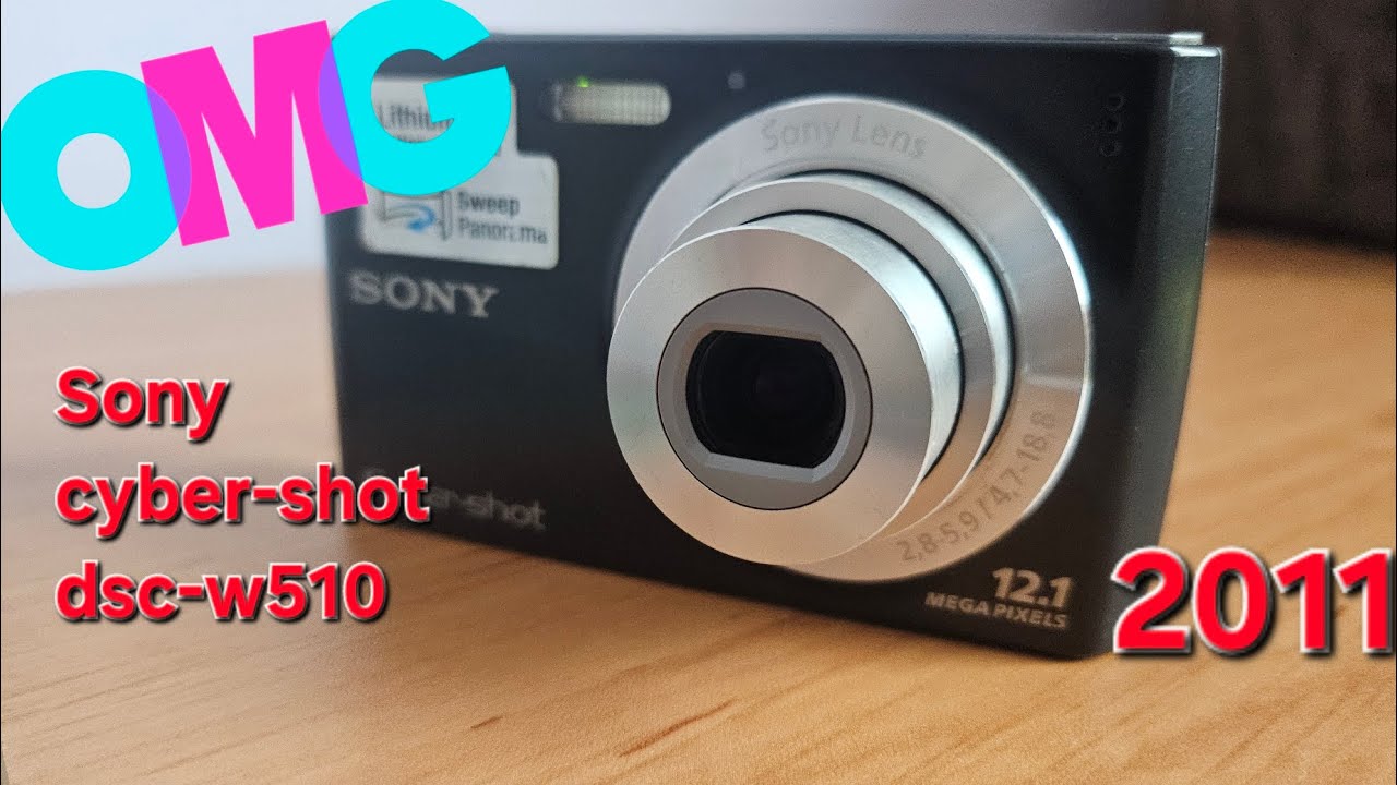 Sony cyber-shot dsc-w510 | Retro digital camera review.