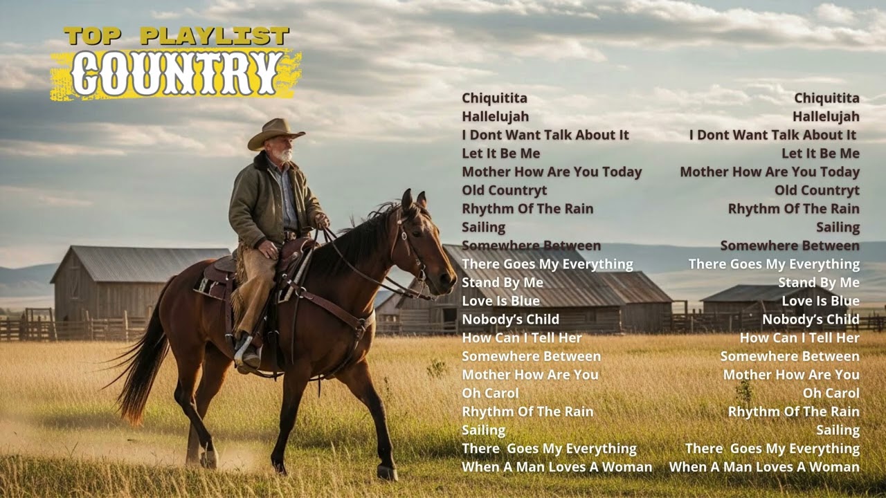 Classic & Modern Country Hits 🎧 | Sailing, Nobody’s Child, When a Man Loves a Woman