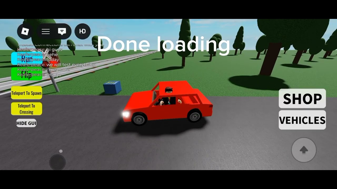 Testing the train vs cars! (New!)
