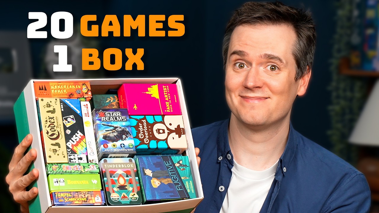 20 Small Games in a Shoe Box Collection