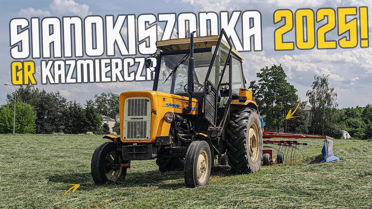 ☆Drugi Pokos!?☆Sianokiszonka 2025 W Polskim Stylu!☆Ursus C-360 3P W Akcji!?☆Renault 90-34☆