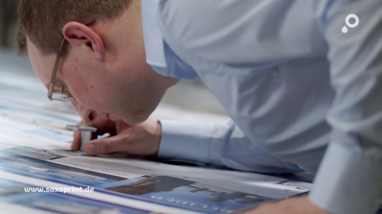 Der SAXOPRINT TV-Spot &ndash; Druck und Weiterverarbeitung in Ihrer Online-Druckerei