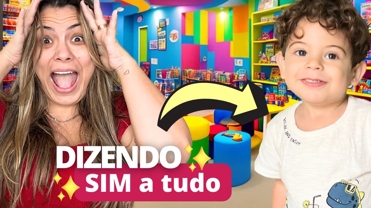 DISSE SIM A TUDO QUE MEU BEBÊ PEDIU POR 24 HORAS * Má idéia | Kathy Castricini