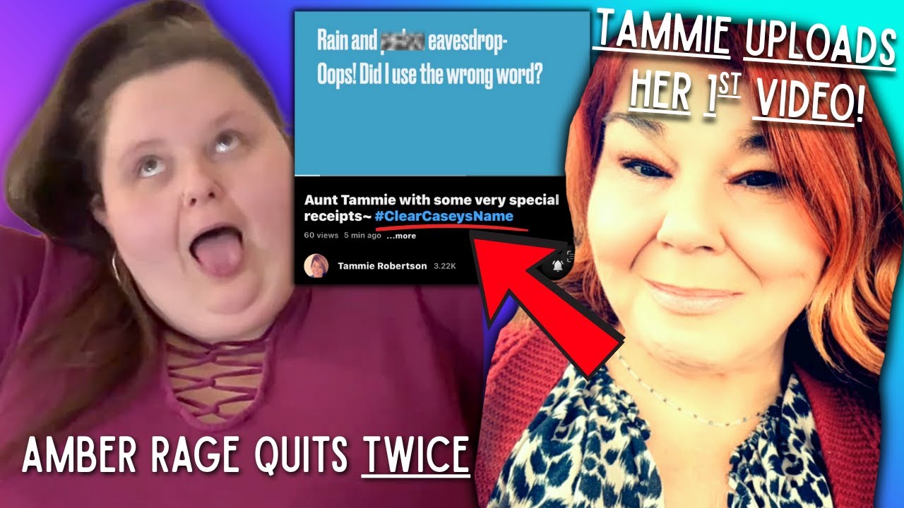 Amber RAGE QUITS After Aunt Tammie Becomes A REACTION CHANNEL! *DELETED LIVESTREAM* 
