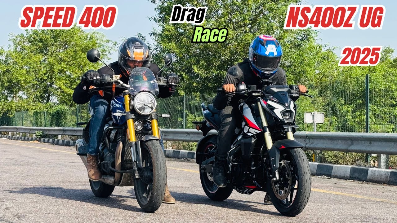 2025 NS400Z vs Speed 400 Performance Test