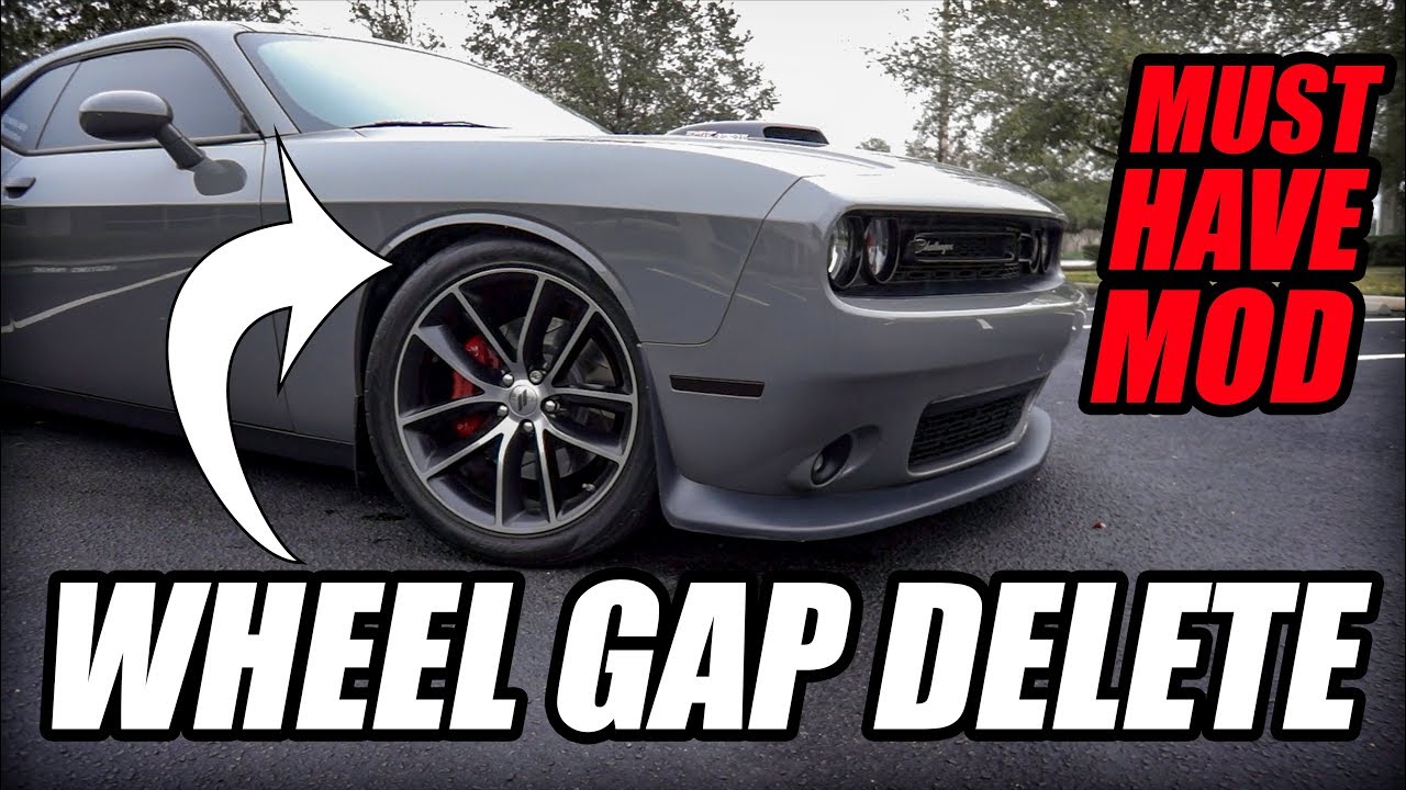 LOWERED CHALLENGER ON H&R SPORT SPRINGS!!! #hrsportsprings #hrsprings #lowered
