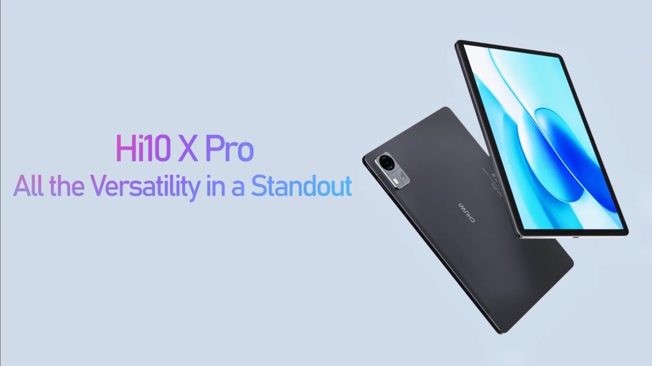 Chuwi Hi10 X Pro | New Stylish Powerful Tablet 2025 Official Hands-on & Firstlook !!