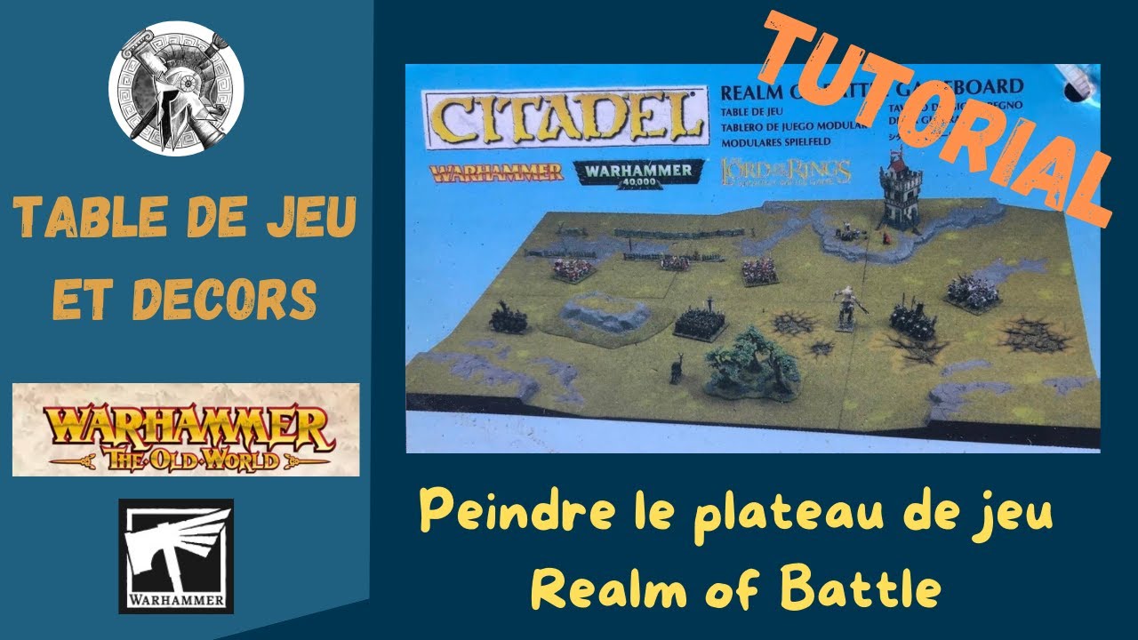 The Old World : Un plateau de jeu citadel : Realm of Battle sortie il y a plus de 10 ans !!!