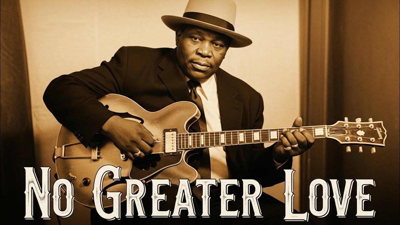 No Greater Love | Powerful B.B. King Inspired Gospel Blues Worship
