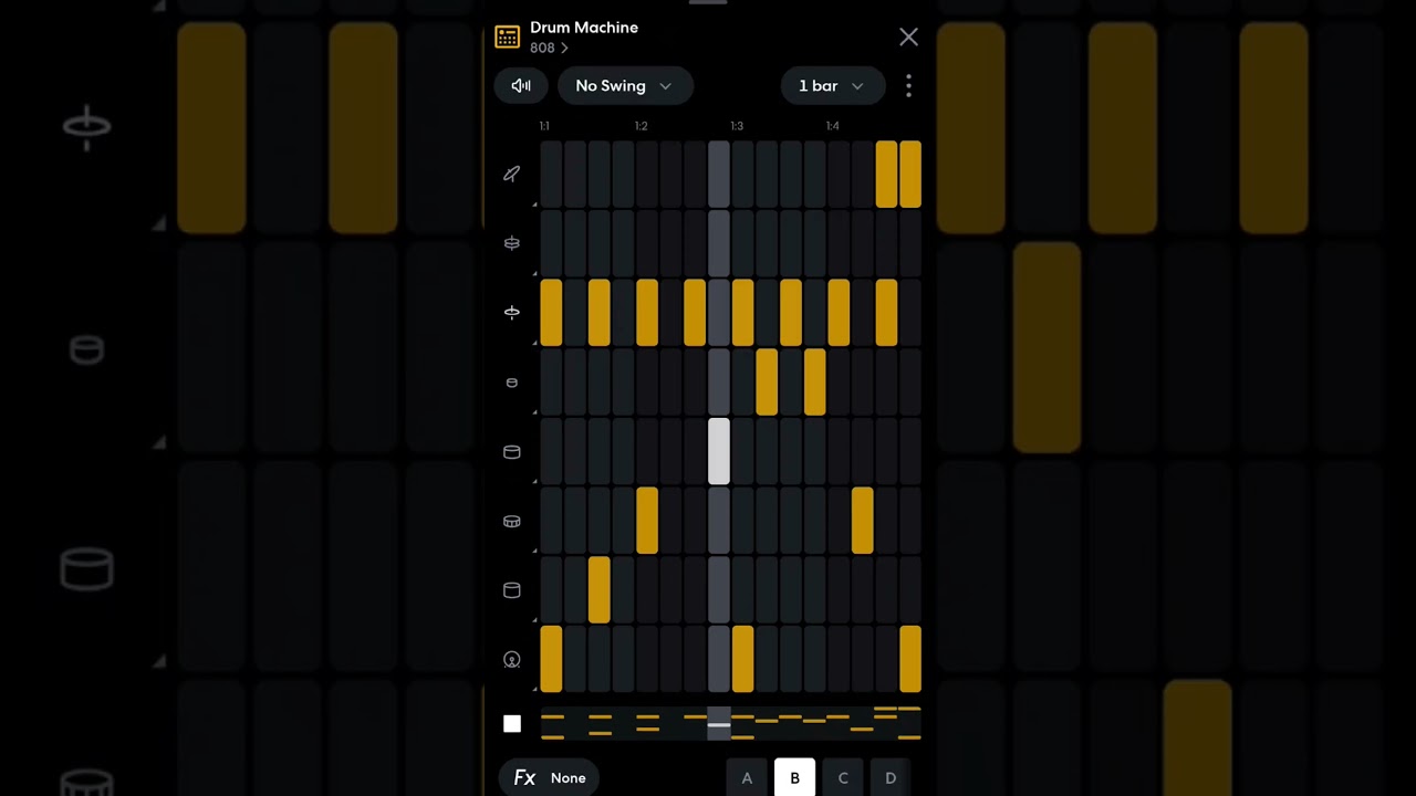 How to make music in bandlab | Drum pad tutorial |