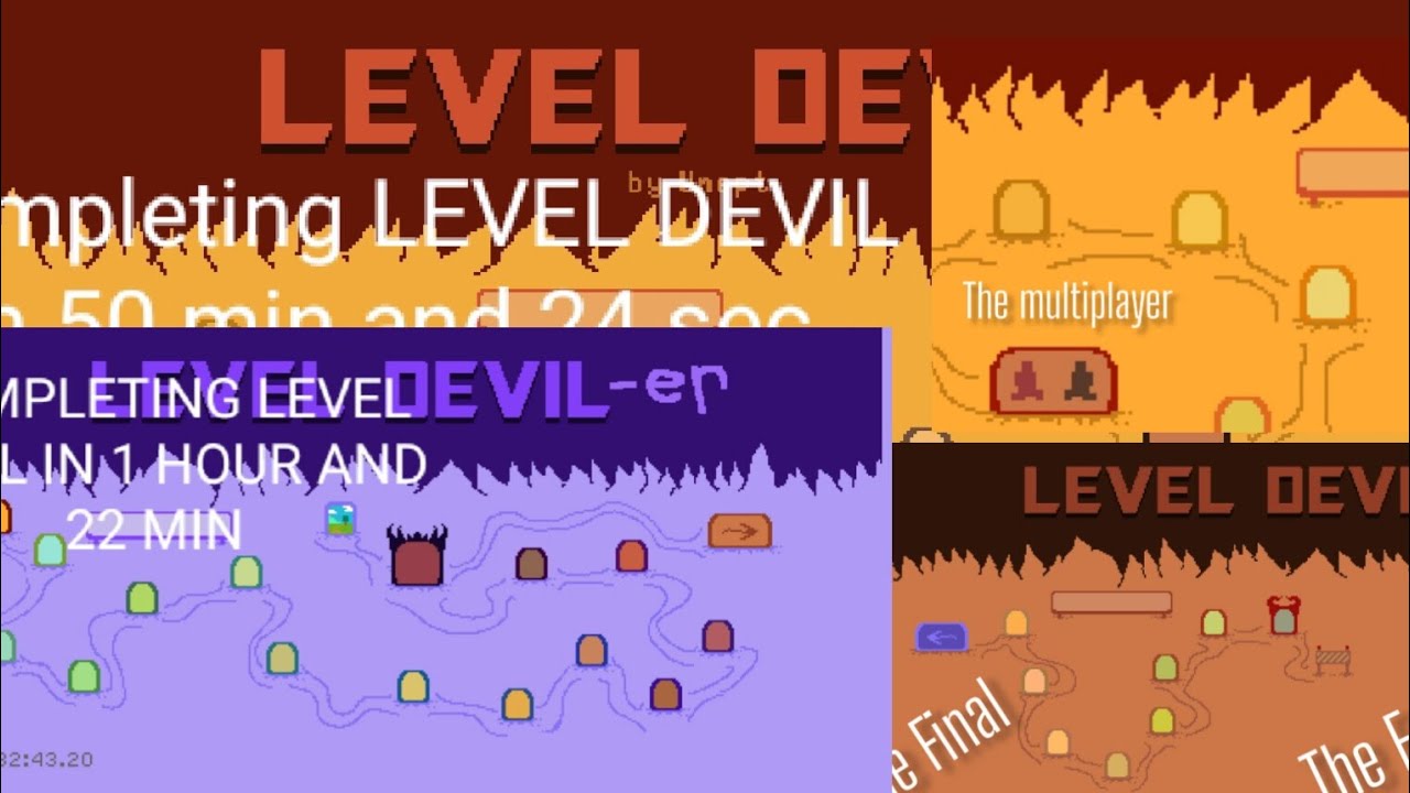 Completing LEVEL DEVIL in 3 HOURS        FULL VIDEO