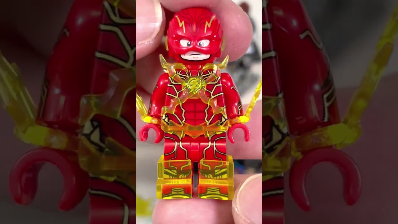 LEGO The Flash | Dark Flash | Supergirl | General Zod | Unofficial Lego Minifigures #Shorts 01