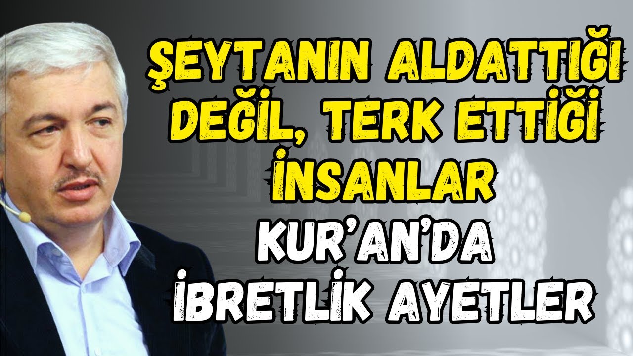 Şeytanın Terk Ettiği İnsanlar | Kur’an’da İbrahim ve Şûrâ Sureleri Işığında | Mehmet Okuyan