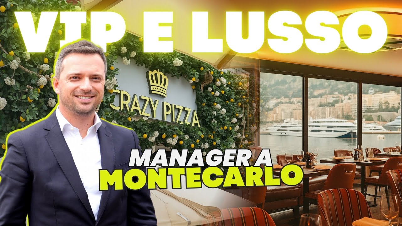 LAVORARE PER FLAVIO BRIATORE A MONTE CARLO! Dietro le quinte di CRAZY PIZZA 🛥️🥂