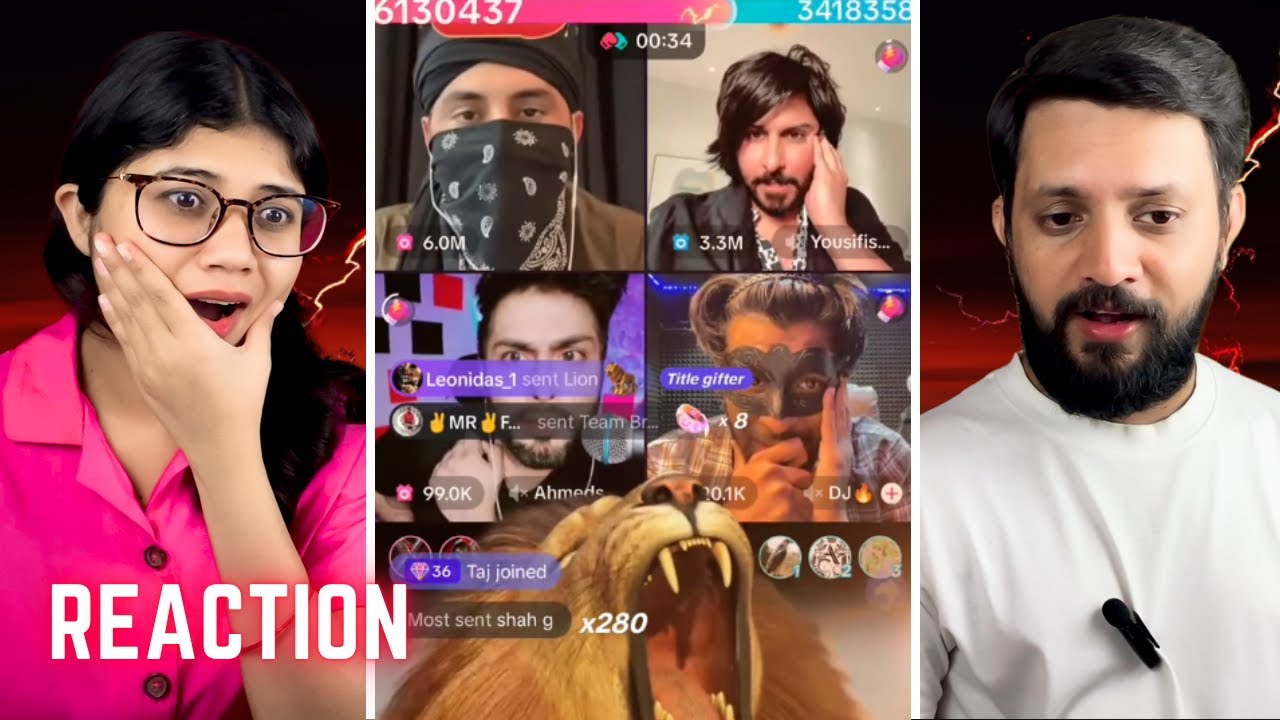 Indian Reaction on Patlo with Ahmed Sunny VS Yousif with Dj Aladin | latest #tiktok match