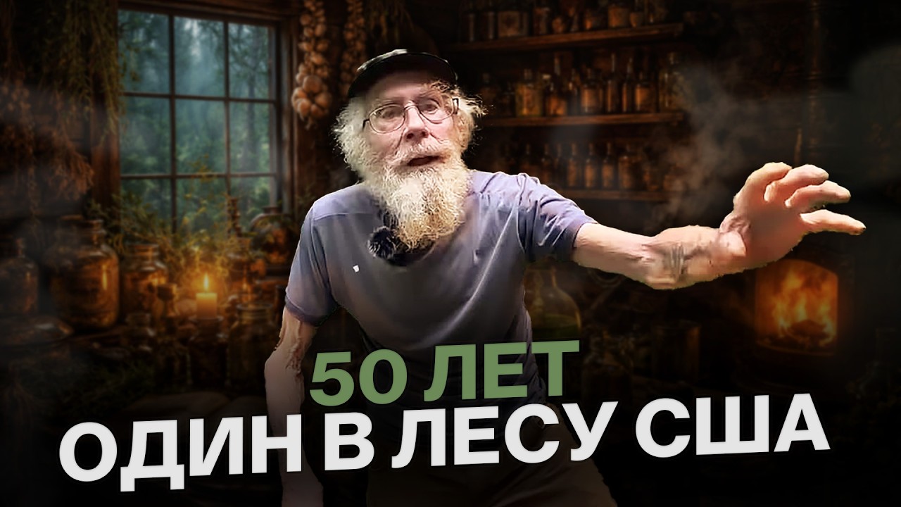 50 ЛЕТ ОДИН В ЛЕСУ США