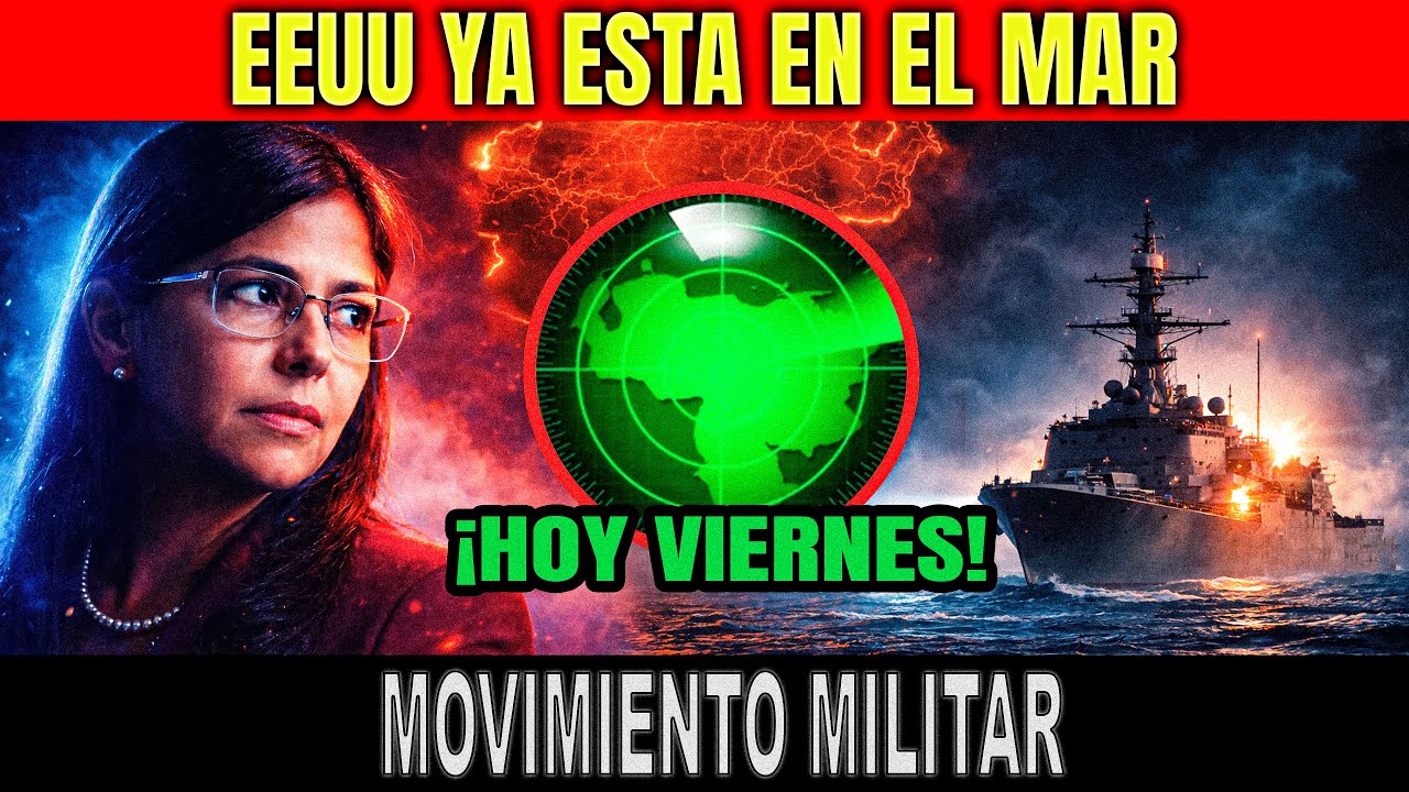 ULTIMO MOMENTO VENEZUELA!La CIA prende las alarmas: Delcy bajo la lupa y buques de guerra de EE.UU.