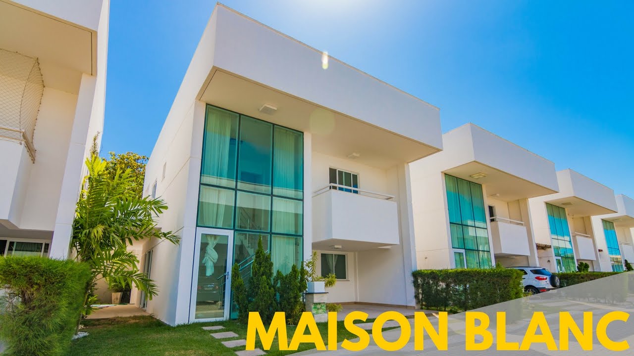 MAISON BLANC - CONDOMINIO FECHADO DE CASAS DUPLEX NA SAPIRANGA EM FORTALEZA CEARA