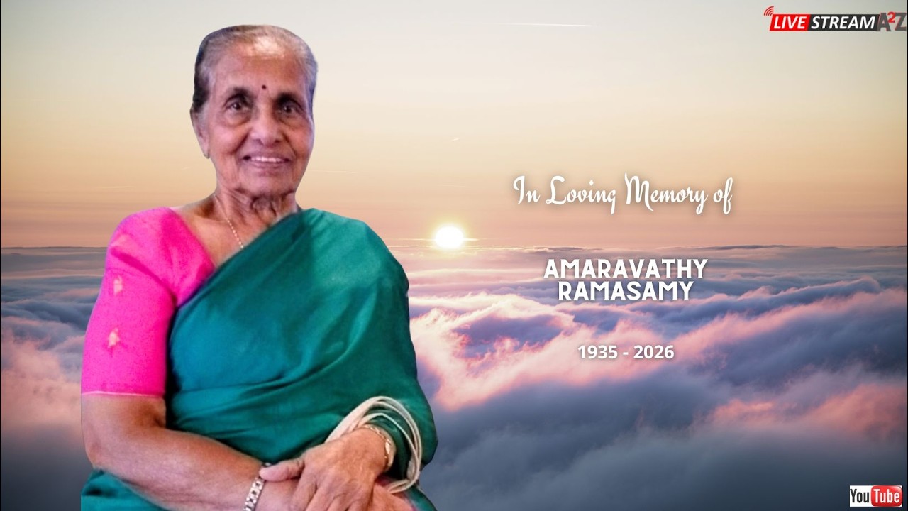 The Funeral Service of Amaravathy Ramasamy