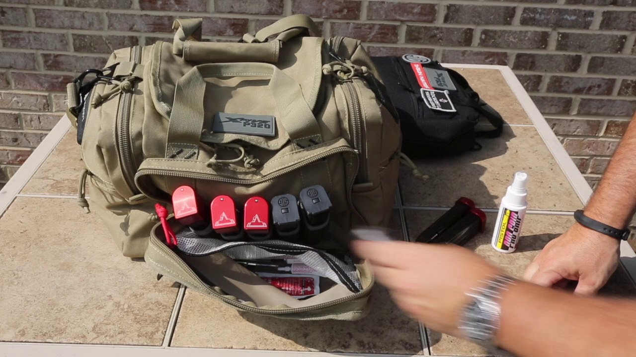 G Outdoors Medium Range Bag - My Setup for Pistol Competition