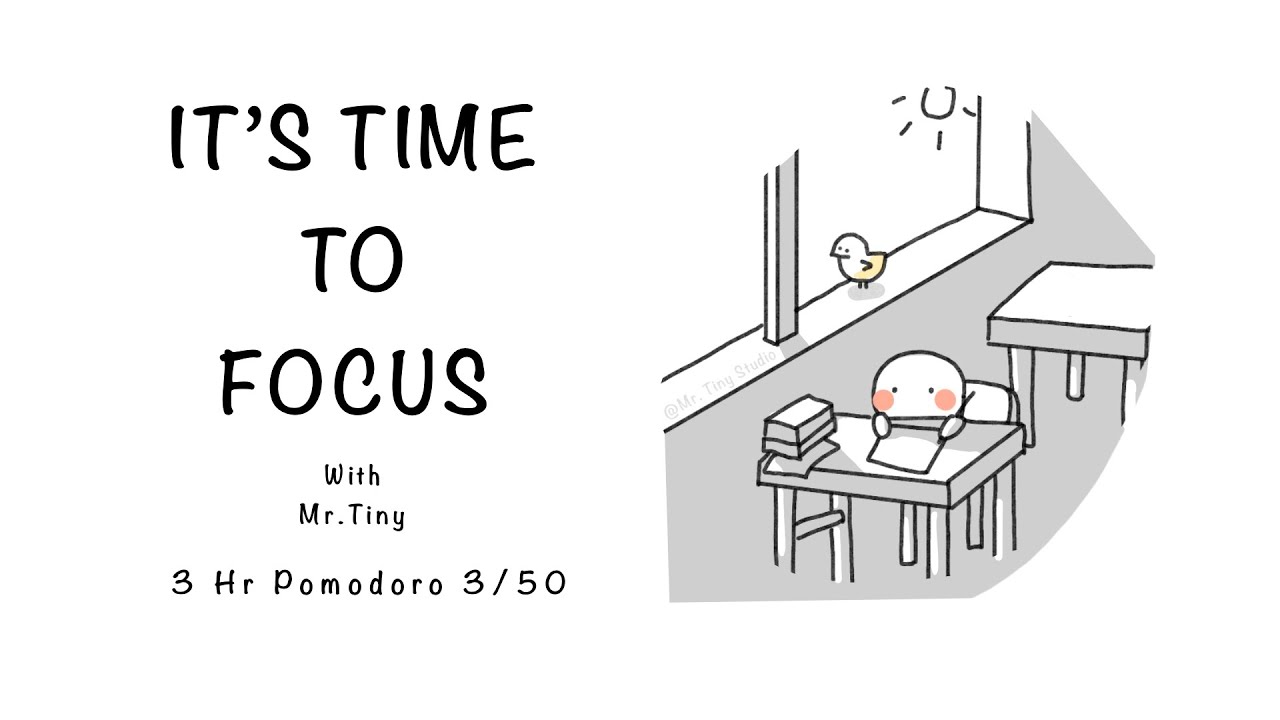 3-HOUR STUDY WITH ME | Early morning Lofi | Pomodoro timer 3x50| Study & Work | Deep Focus | Lofi 🌤