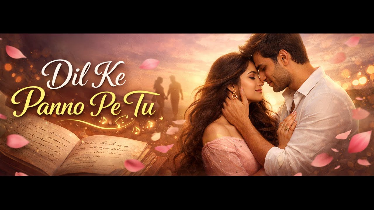 Dil Ke Panno Pe Tu | Romantic Hindi Duet Song 2026 | Male Female Love Song | Soft Melody