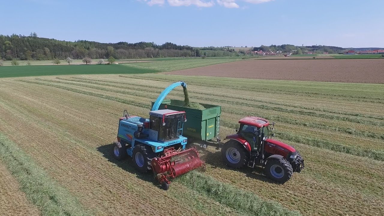 Landwirtschaft im Jahre 2016 | mit Case Puma 125 | Case IH 4240 XL | Mengele Mammut 6300