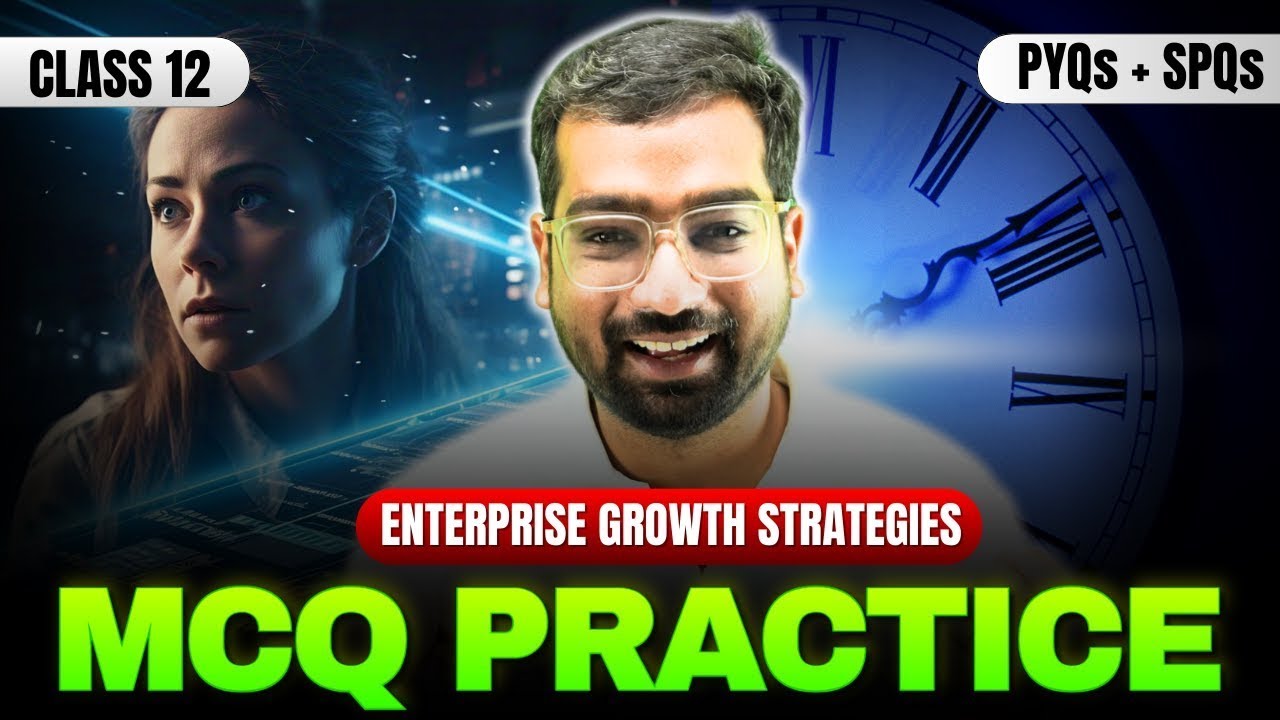MCQ Practice PYQs | Chapter 4: Enterprise Growth Strategies | Entrepreneurship | Class 12 CBSE 🏆