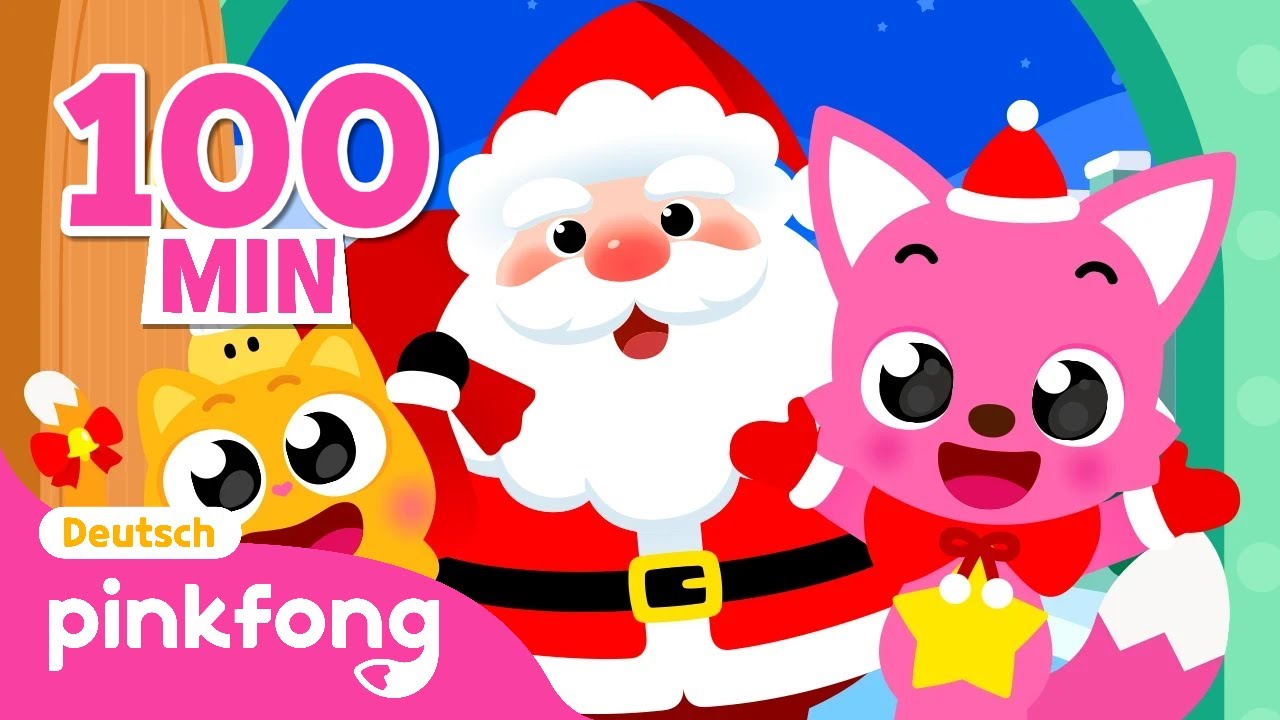 🎅 Mix-Frohe Weihnachten! | Die besten Weihnachtslieder | Baby Shark Deutsch | Pinkfong Kinderlieder