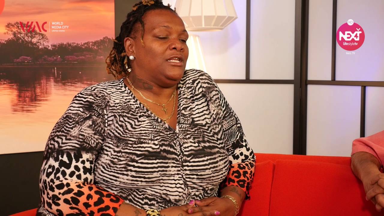 CHRISTINA FLOWERS at Next TV Studio Washington DC.