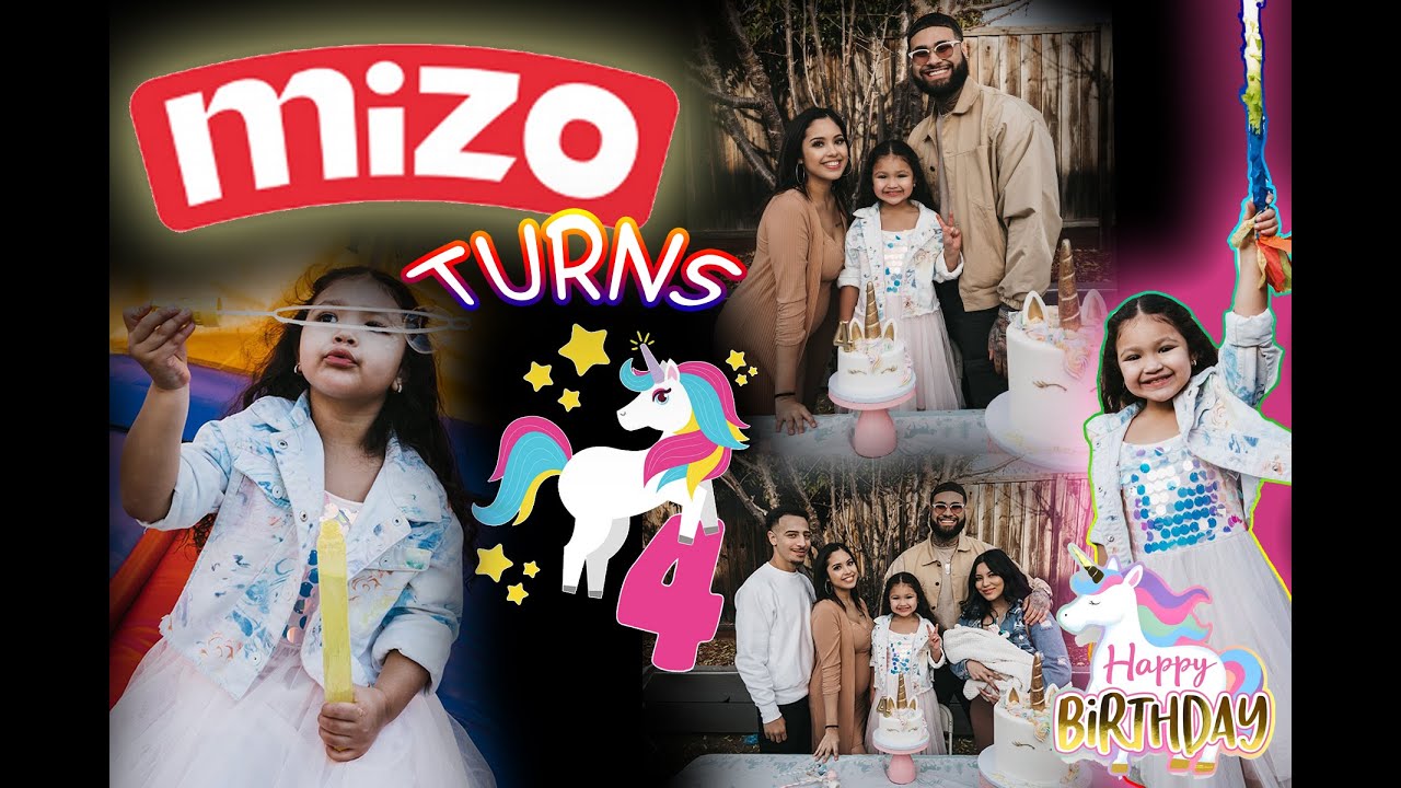 MIZO 4TH BIRTHDAY PARTY