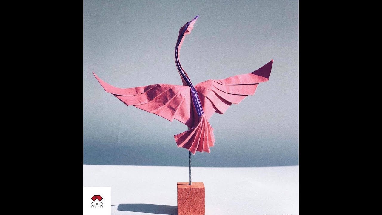 Origami Tutorial: Dancing Crane | Nguyen Linh Son