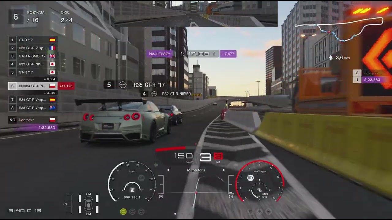 Gt7-BNR34 GT-R N1 659KM / 1350kg / 4 WD/ TURBO