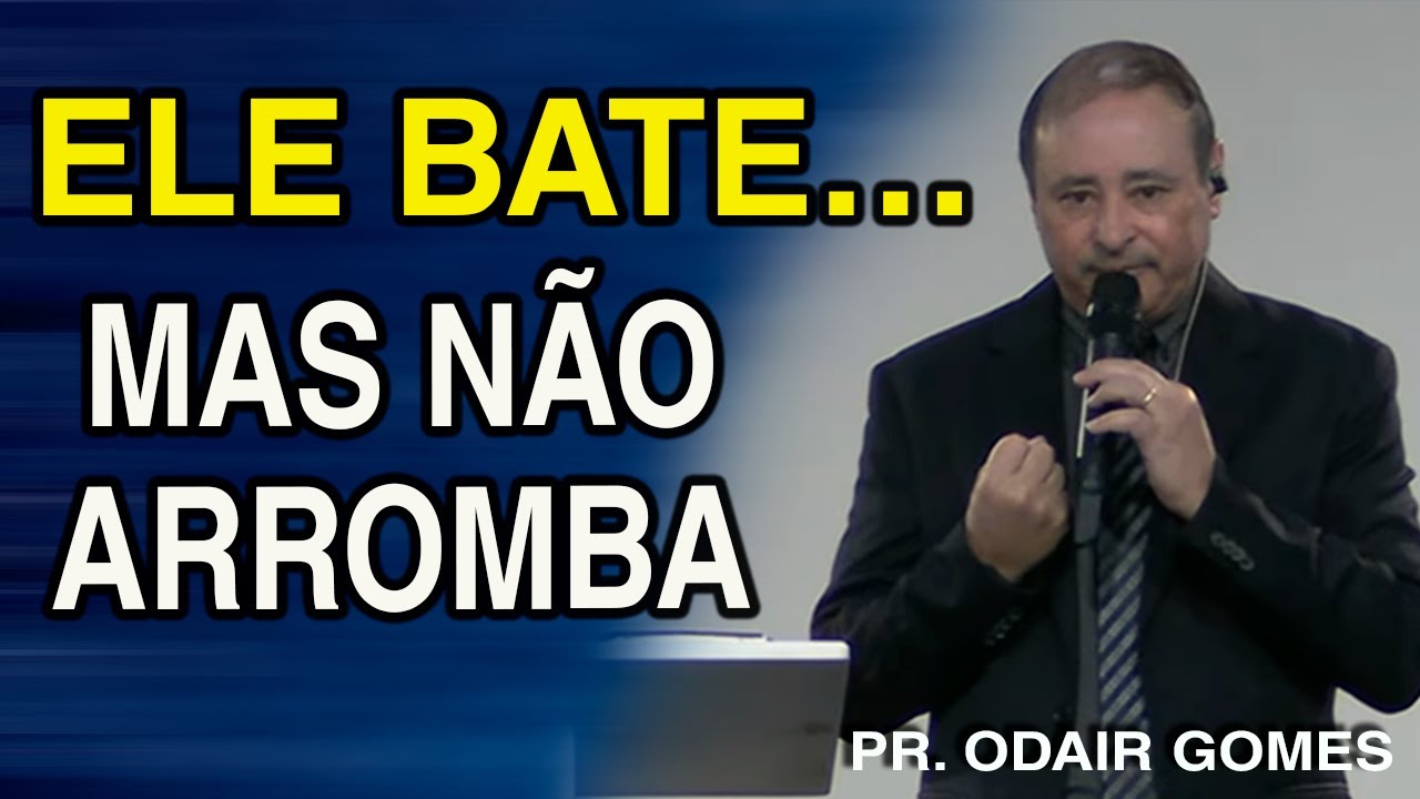 JESUS ESTÁ À PORTA — UMA PREGAÇÃO QUE EXIGE DECISÃO | Apocalipse 3:20 - PR ODAIR GOMES