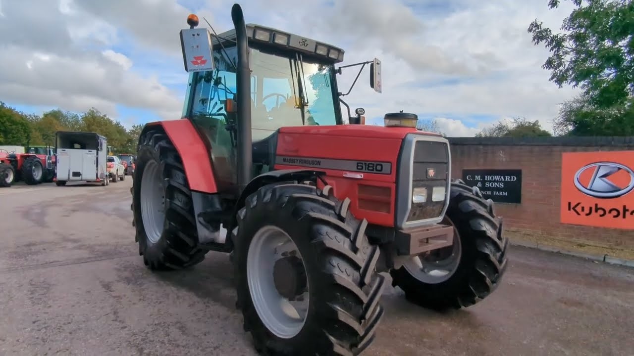 MASSEY FERGUSON 6180 TRACTOR WALKAROUND VIDEO