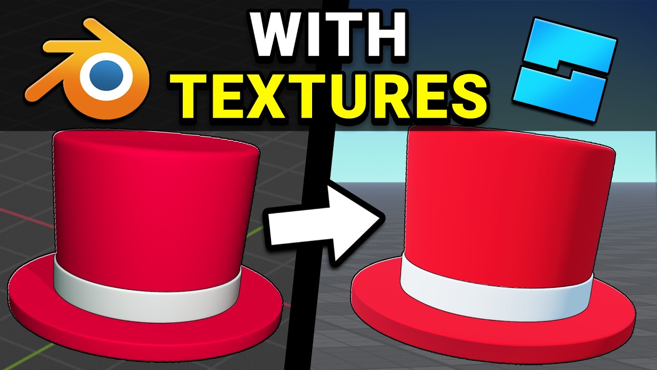 How to Import Mesh from Blender to Roblox with Textures