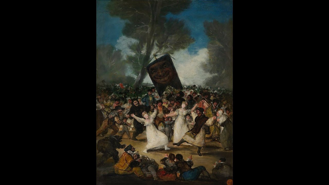 Goya - El entierro de la sardina