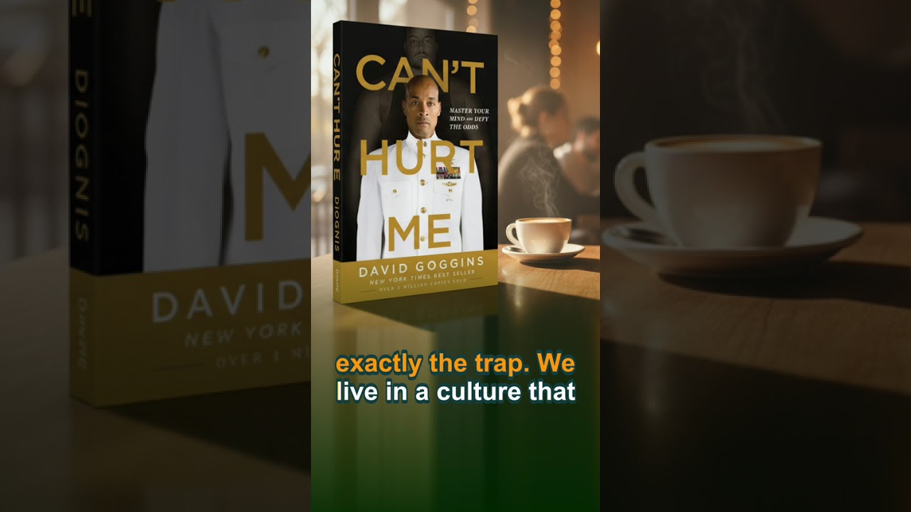 Master Your Mind: The 40% Rule & Secrets to Mental Toughness | Can't Hurt Me #Shorts
