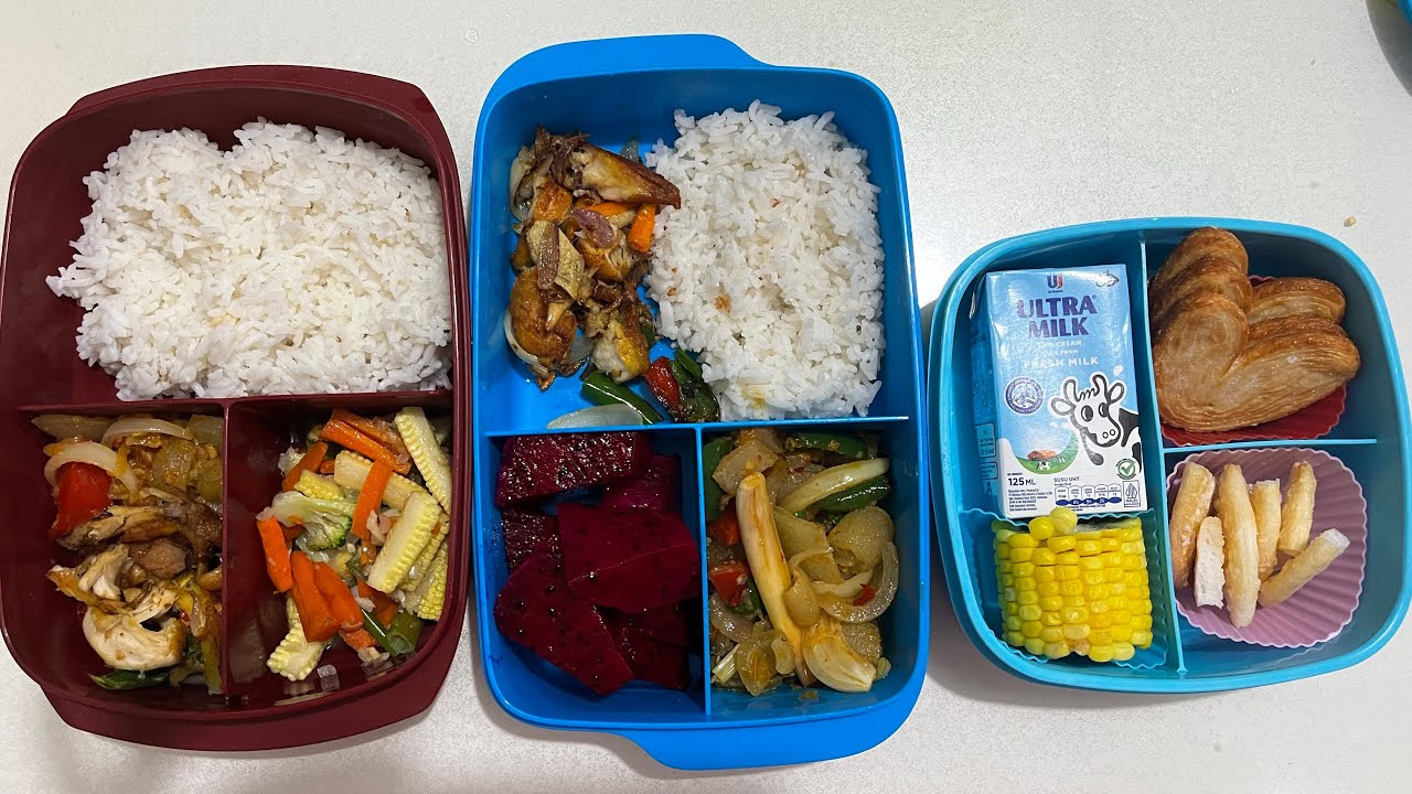 MASAK SATSET || Sambal kikil, Tumis sayur, ayam sambal dan packing bekal