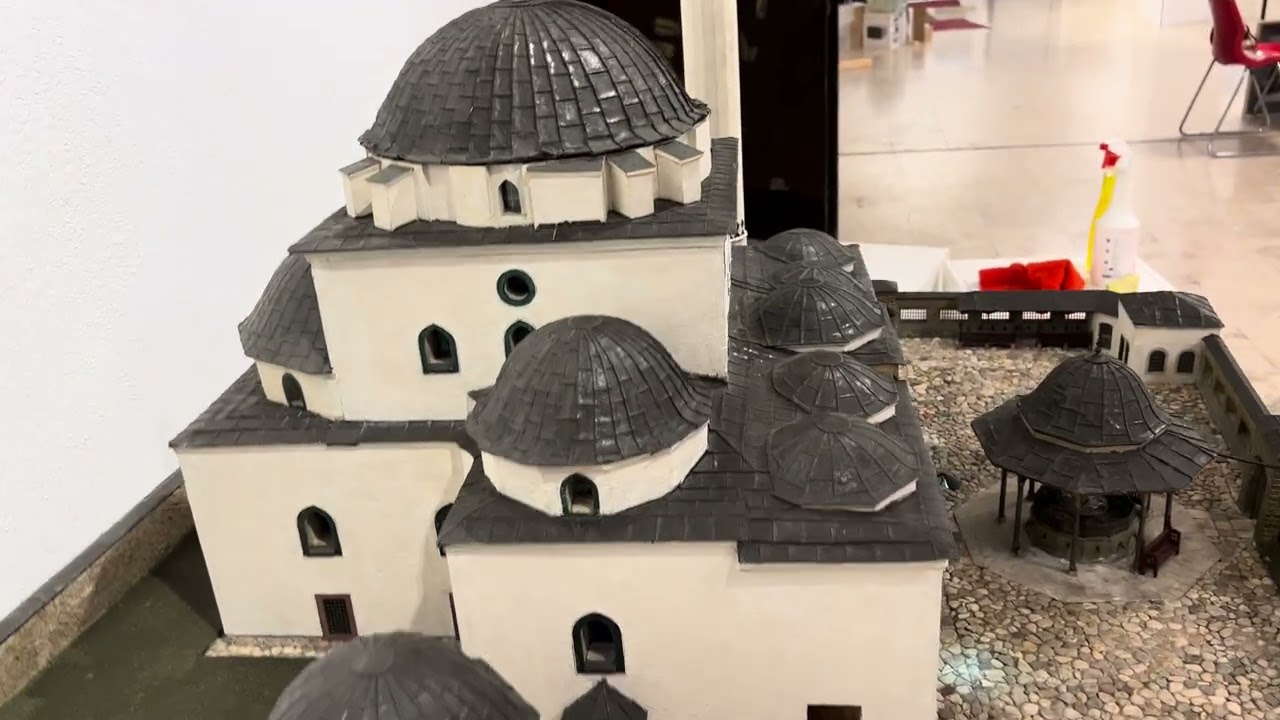 Kako Bosnjaci vole islam i dzamije - maketa Gazi Husrev-begove dzamije iz 1932.