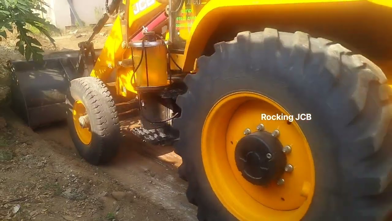 BS 5 Best performance Dozing 3dx backhoe loader/Road leveling work best milageJCB video/3dx plus2026