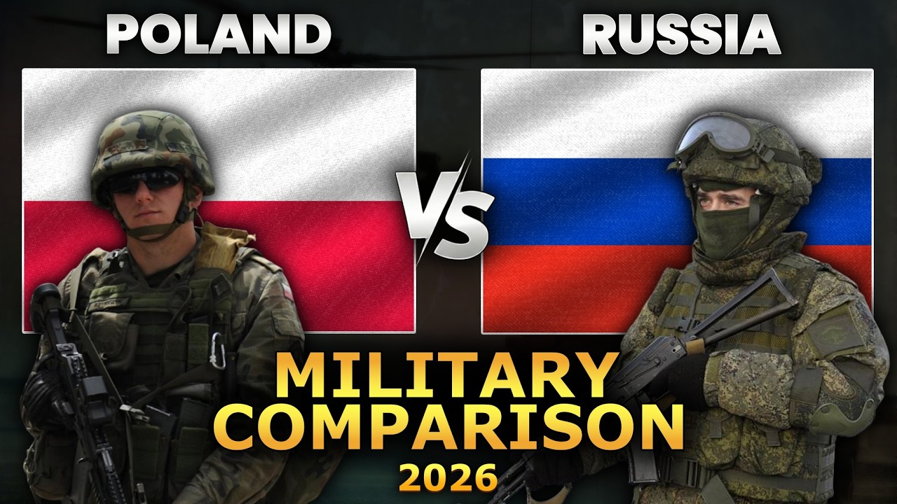 Poland vs Russia | Military Power Comparison 2026