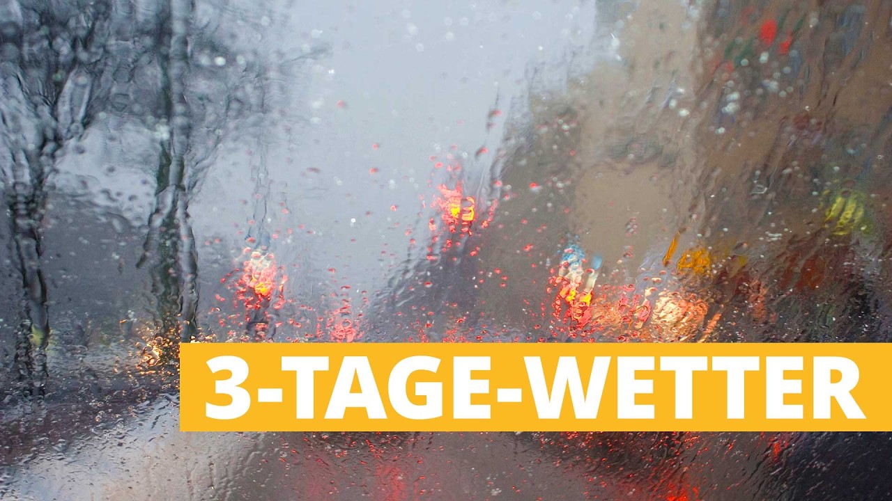 3-Tage-Wetter: Regen nach ruhigen Nebeltagen
